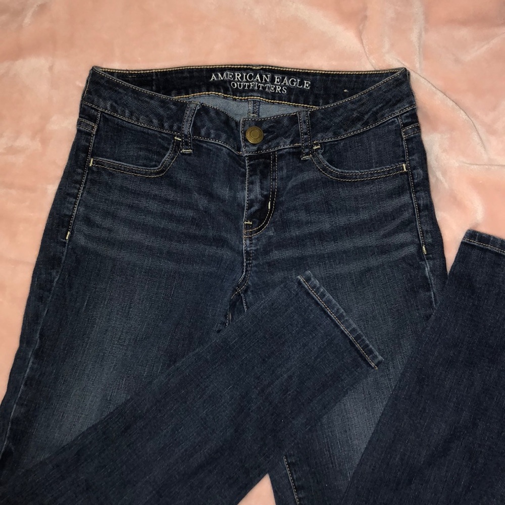 AEO Super Stretch Jegging Jeans Skinny Size 2